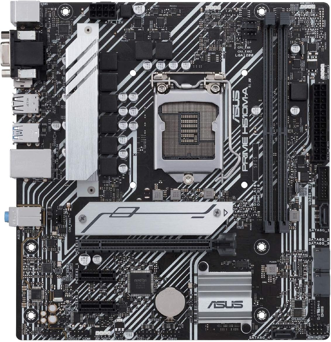 ASUS PRIME H510M-A MATX+GLN+U2.0+M2 SATA4+2XDDR4