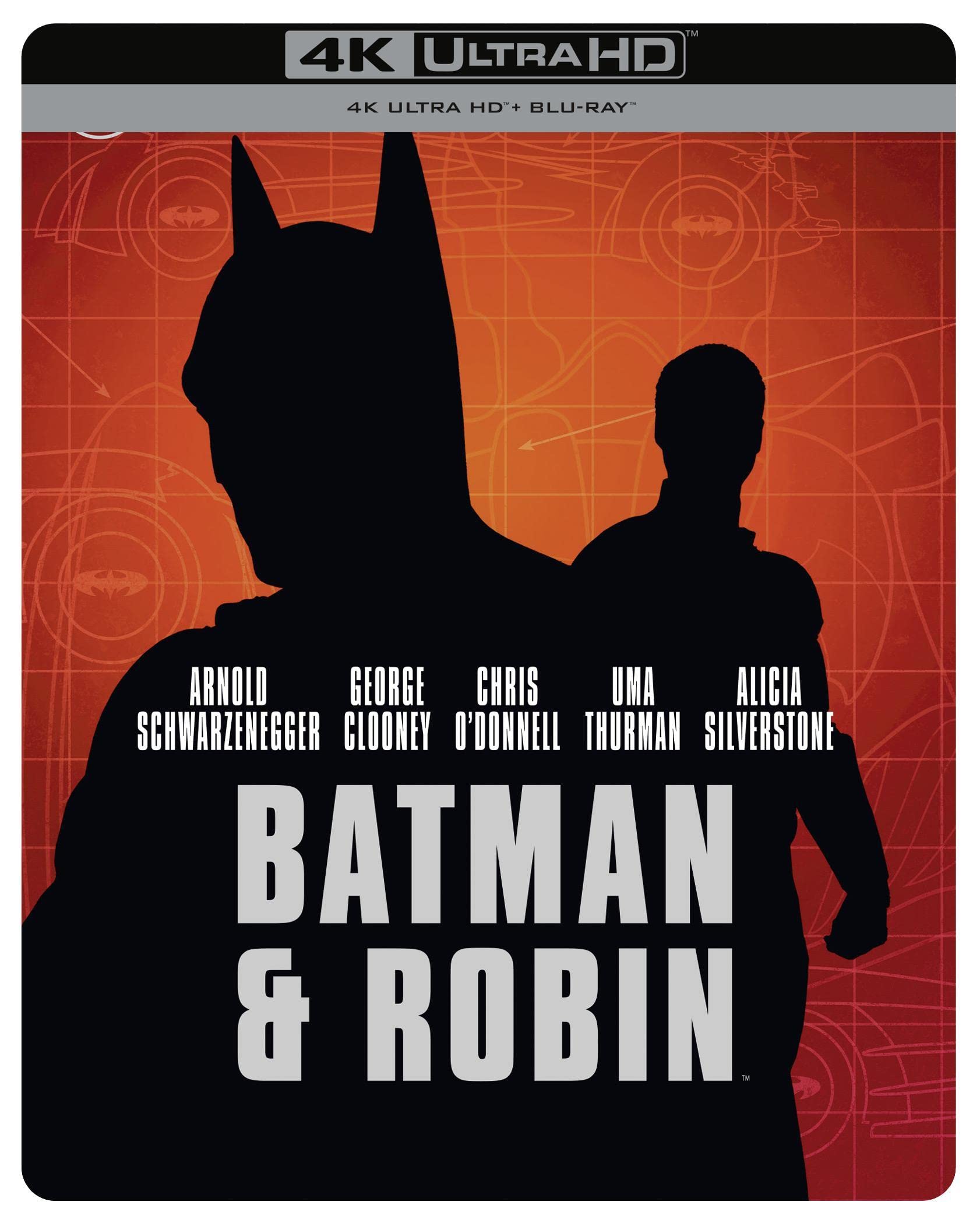 BATMAN & ROBIN STEELBOOK 4K UltraHD (NL Versie