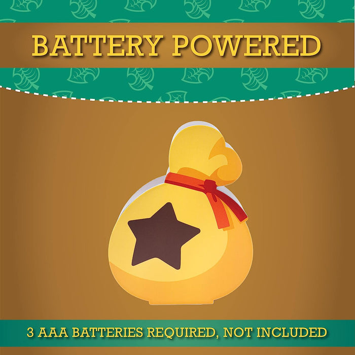 Paladone Animal Crossing Logo Light with Two Light Modes, Nintendo Switch Kids Room Decor