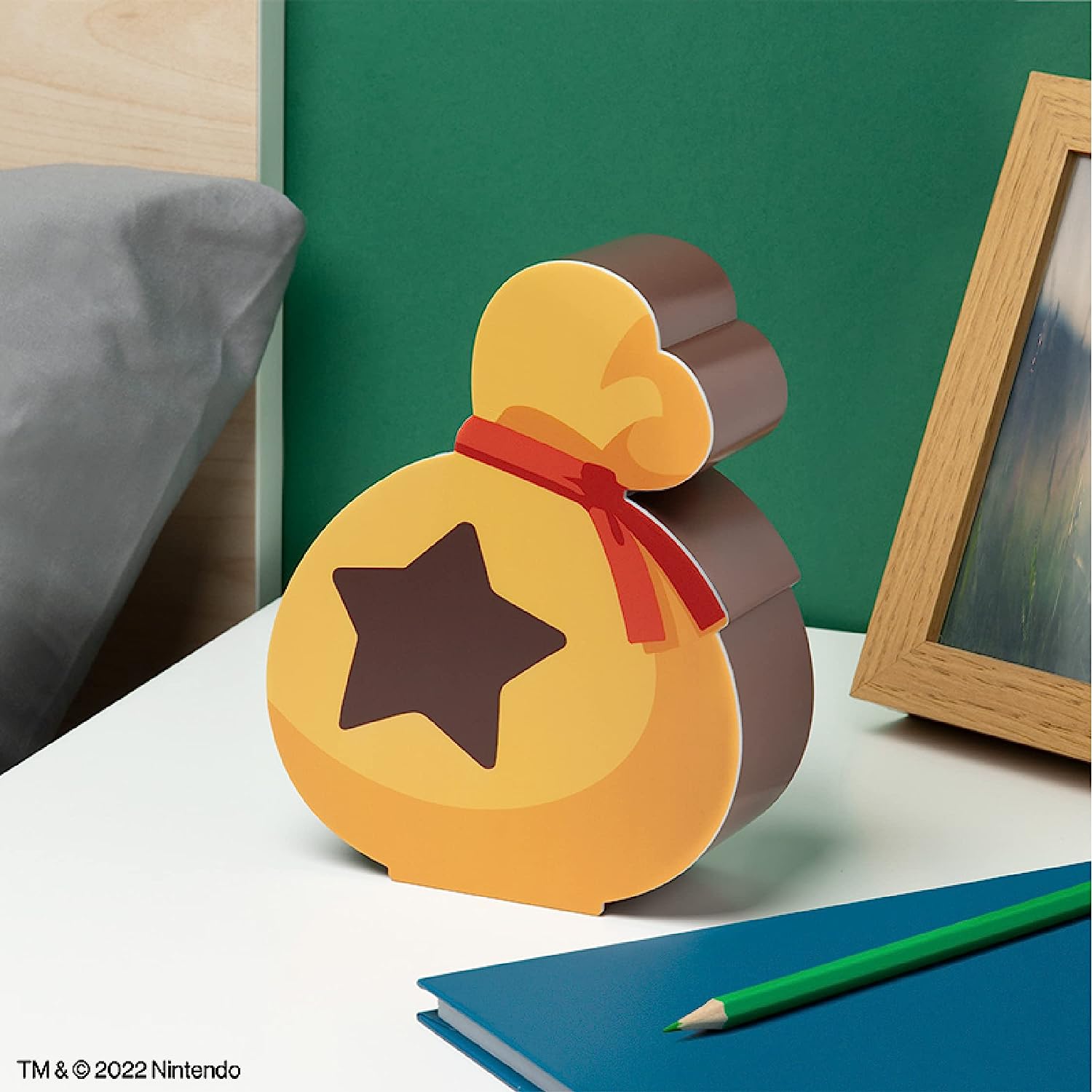 Paladone Animal Crossing Logo Light with Two Light Modes, Nintendo Switch Kids Room Decor