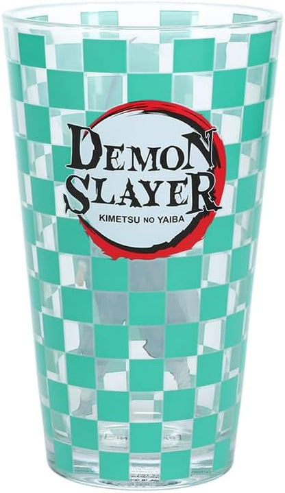 Paladone Demon Slayer Drinking Glass Officially Licensed Anime Demon Slayer Merch, Black