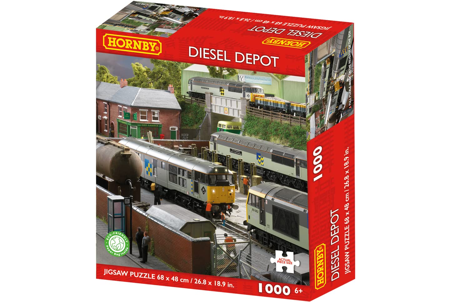 Hornby- Rompecabezas, Multicolor (Kidicraft HB0002
