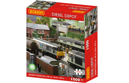 Hornby- Rompecabezas, Multicolor (Kidicraft HB0002