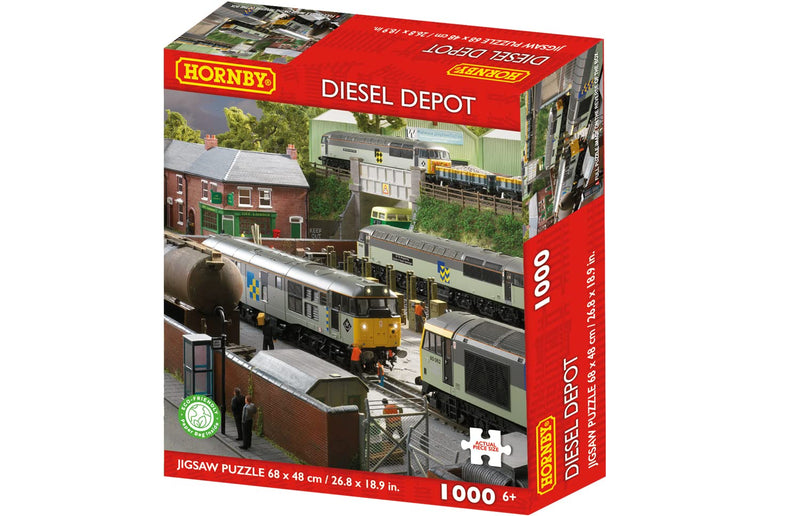 Hornby- Rompecabezas, Multicolor (Kidicraft HB0002