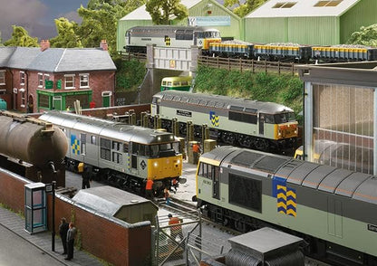 Hornby- Rompecabezas, Multicolor (Kidicraft HB0002