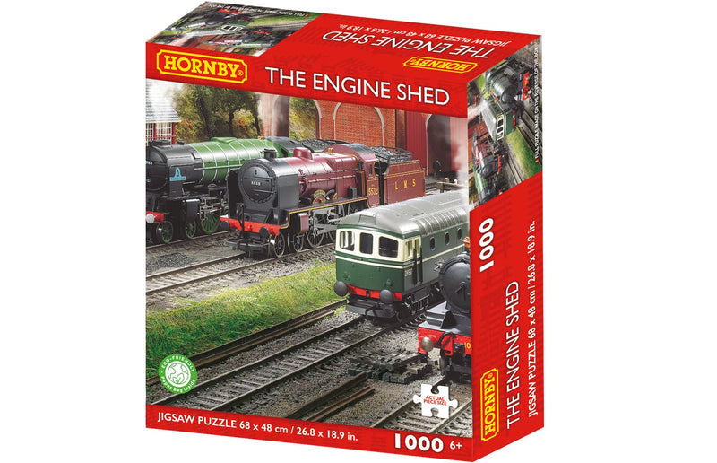 Hornby- Rompecabezas, Multicolor (Kidicraft HB0003