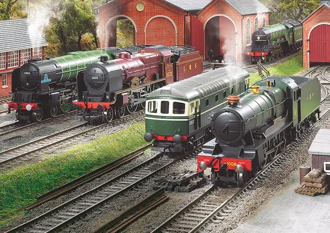 Hornby- Rompecabezas, Multicolor (Kidicraft HB0003