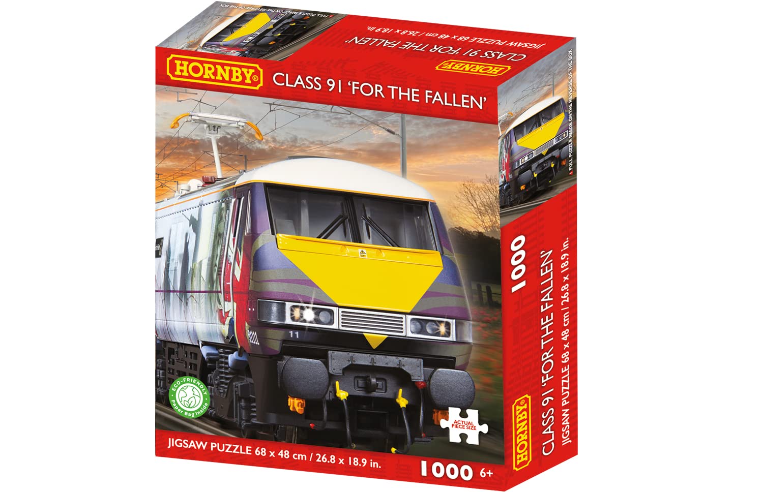 Hornby- Rompecabezas, Multicolor (Kidicraft HB0005