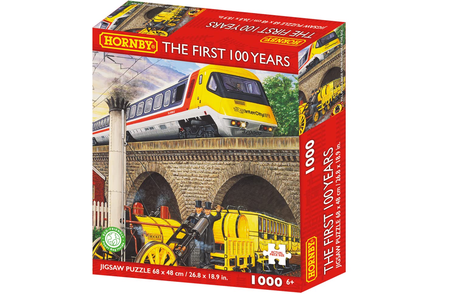Hornby- Rompecabezas, Multicolor (Kidicraft HB0006