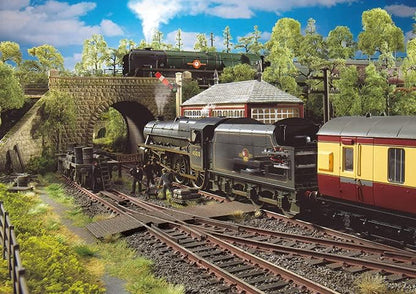 Hornby- Rompecabezas, Multicolor (Kidicraft HB0008