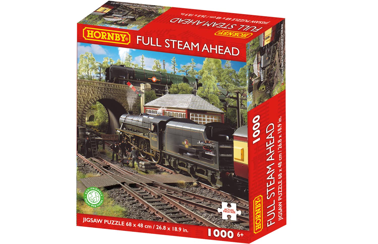 Hornby- Rompecabezas, Multicolor (Kidicraft HB0008
