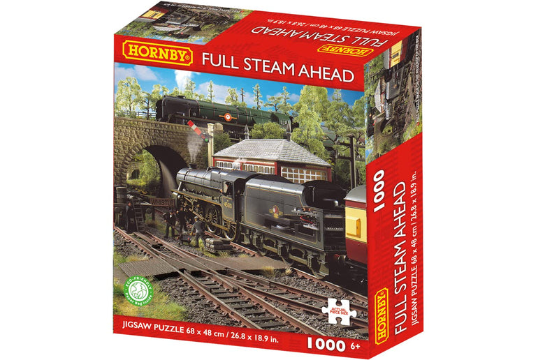 Hornby- Rompecabezas, Multicolor (Kidicraft HB0008