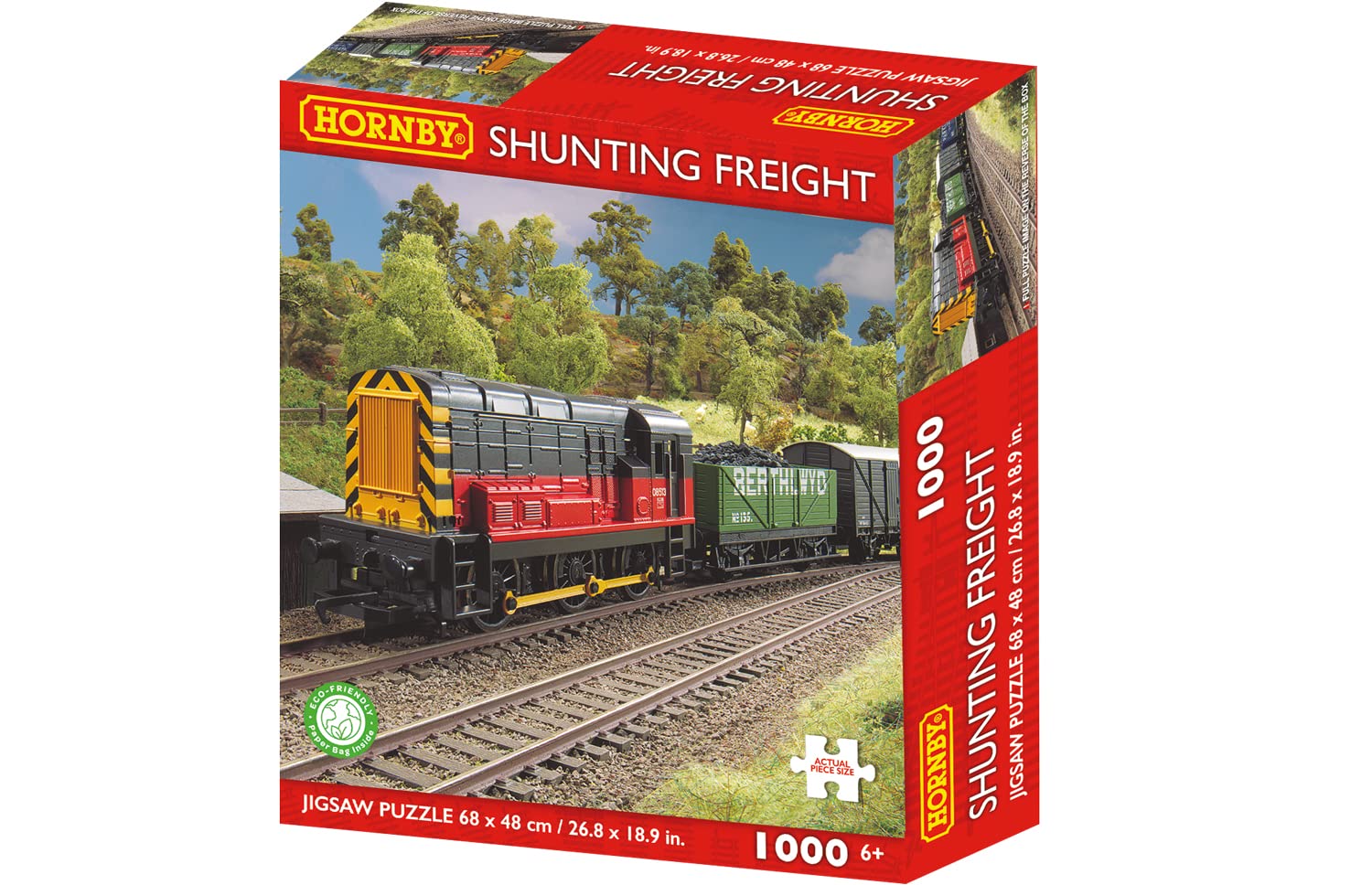 Hornby- Rompecabezas, Multicolor (Kidicraft HB0009