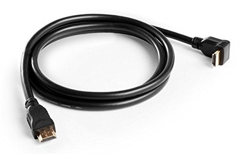 Meliconi Cavo HDMI Standard con Spina 90°, Nero