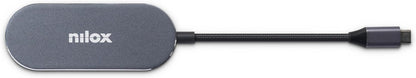 NILOX Mini Dock USB-HDMI, 3 USB 3.0 ETHERNET