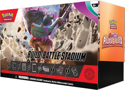 Pokémon TCG: Scarlet & Violet—Paldea Evolved Build & Battle Stadium (2 Decks, 11 Boosters & more)