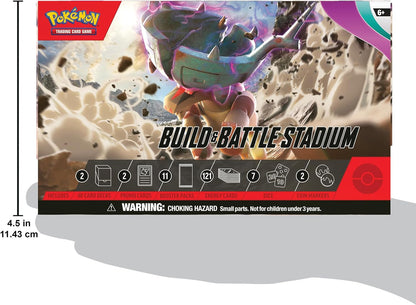 Pokémon TCG: Scarlet & Violet—Paldea Evolved Build & Battle Stadium (2 Decks, 11 Boosters & more)