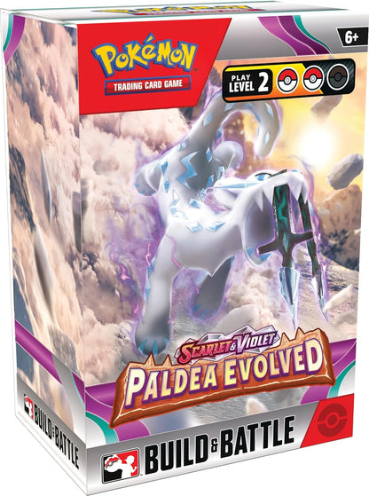 Pokémon TCG: Scarlet & Violet—Paldea Evolved Build & Battle Stadium (2 Decks, 11 Boosters & more)