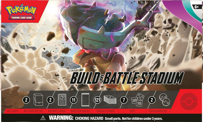 Pokémon TCG: Scarlet & Violet—Paldea Evolved Build & Battle Stadium (2 Decks, 11 Boosters & more)