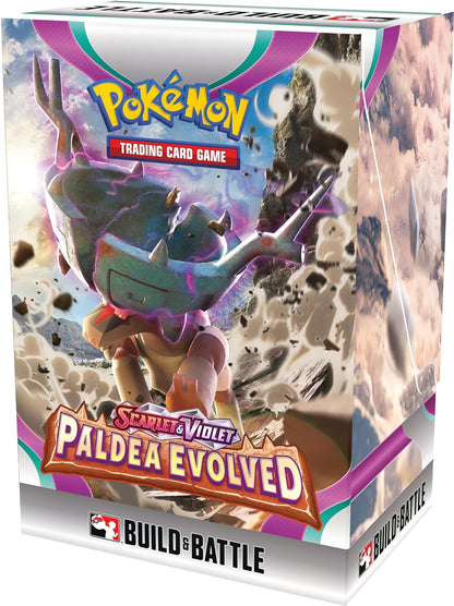 Pokémon TCG: Scarlet & Violet—Paldea Evolved Build & Battle Stadium (2 Decks, 11 Boosters & more)
