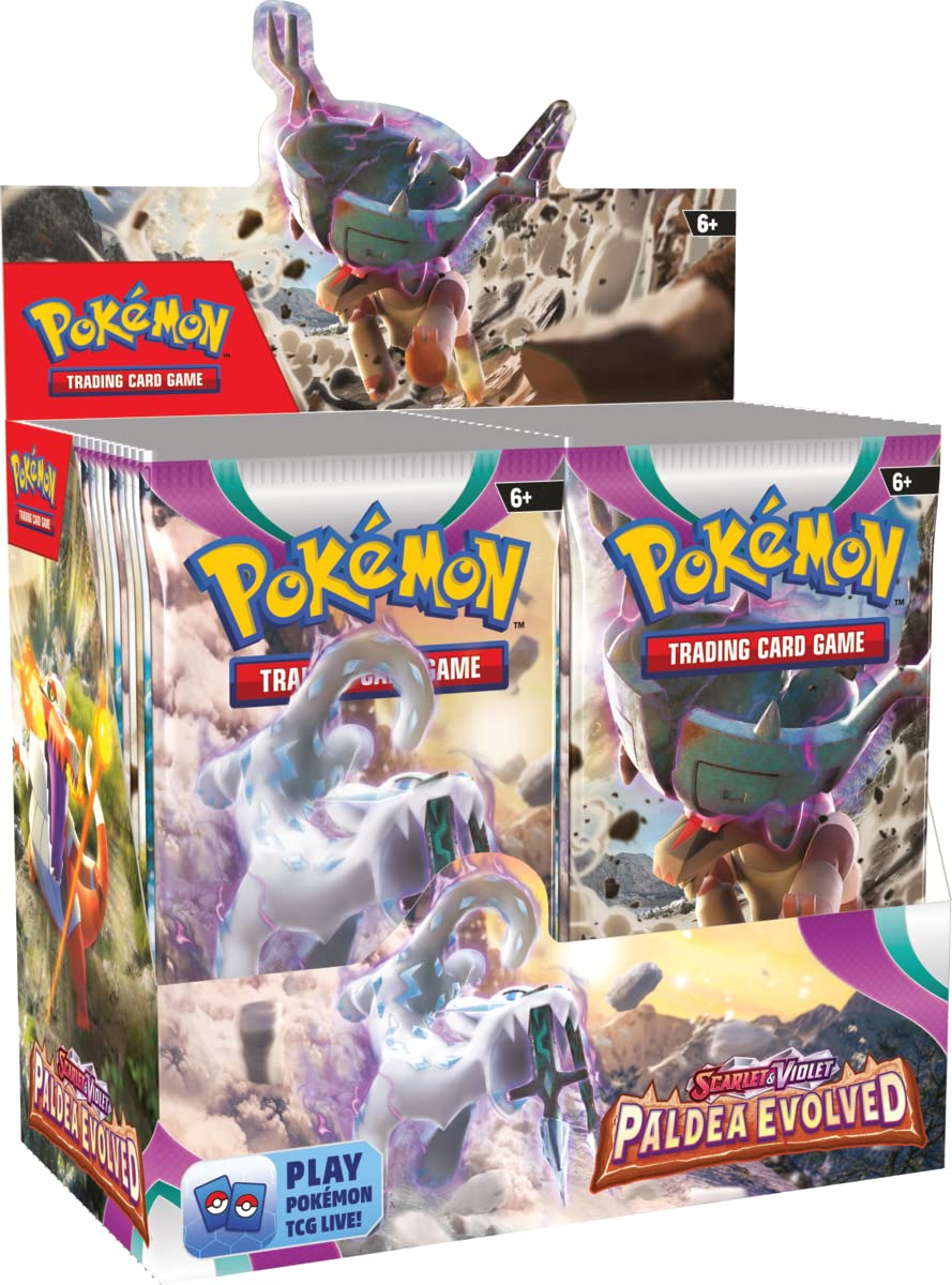 Pokémon TCG: Scarlet &amp; Violet—Paldea Evolved Booster Display Box (36 Booster Packs)