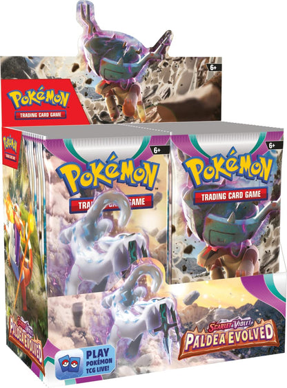 Pokémon TCG: Scarlet &amp; Violet—Paldea Evolved Booster Display Box (36 Booster Packs)