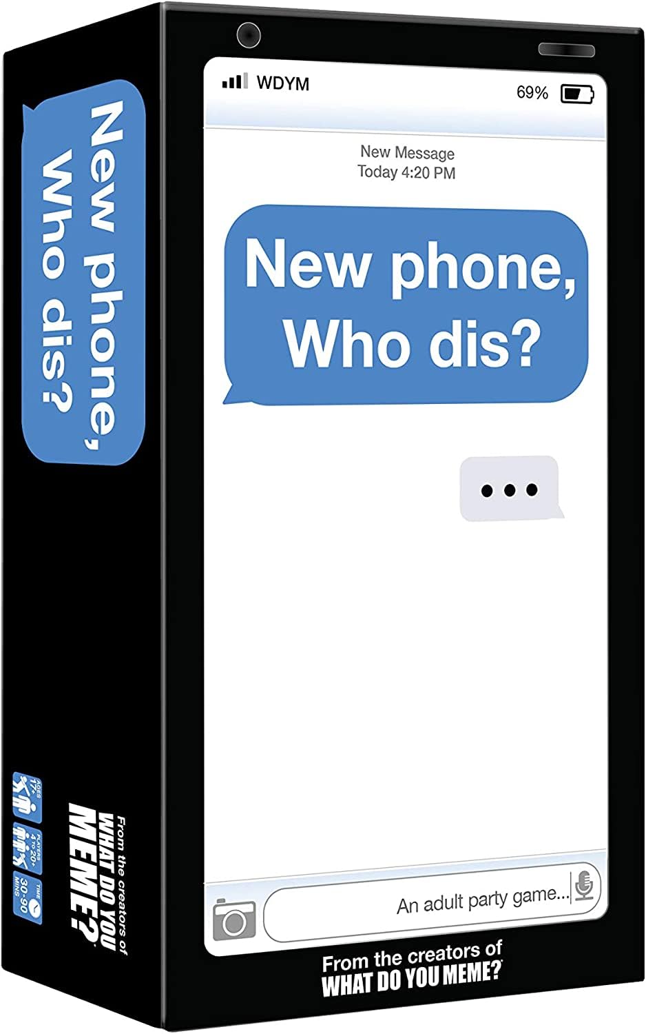WHAT DO YOU MEME? New Phone, Who Dis? - Adult Party Game (UK Edition
