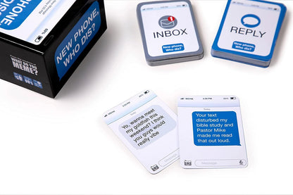 WHAT DO YOU MEME? New Phone, Who Dis? - Adult Party Game (UK Edition