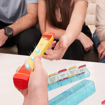 5 Second Rule Relay | Family Party Game | Electronic Relay Baton | Shout It Out & Pass It Fast! | For 2 or More Players| Age 8+