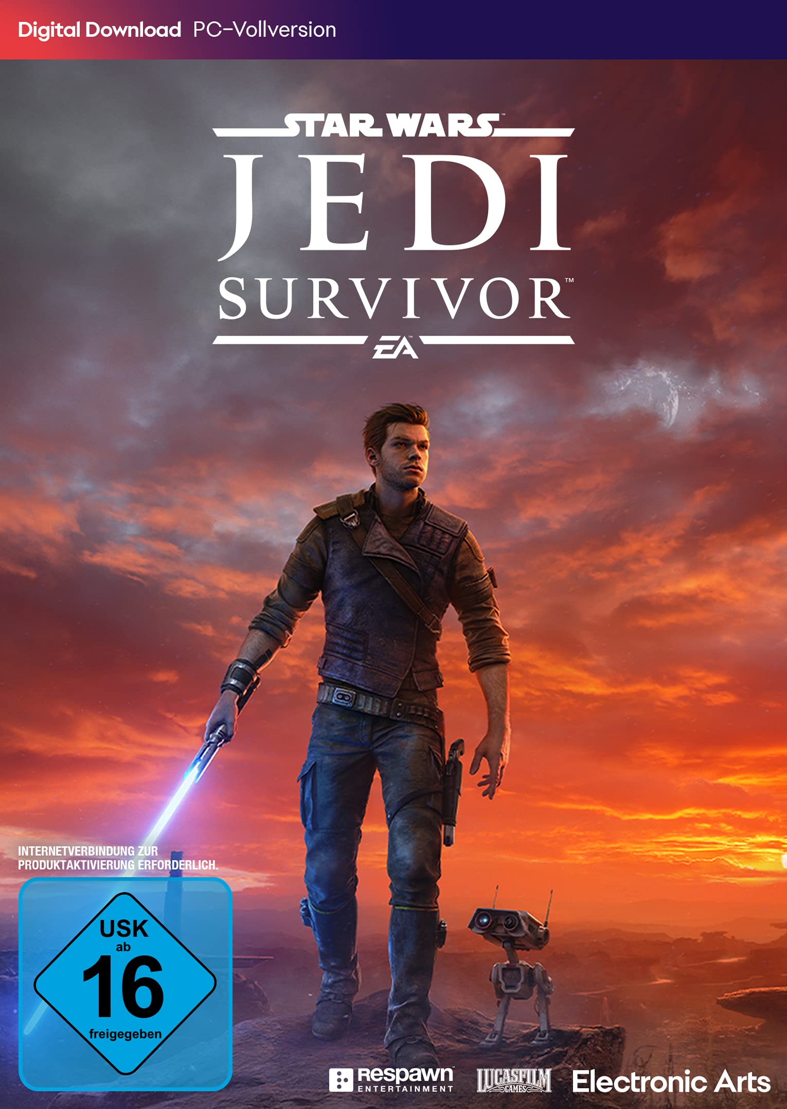 Star Wars Jedi Survivor | PCWin | VideoGame | Code in der Box | Deutsch PC Standard