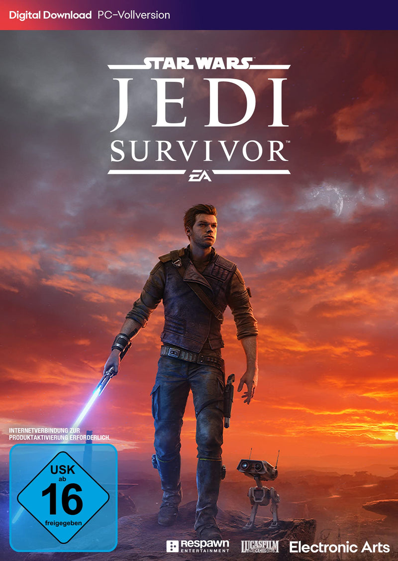 Star Wars Jedi Survivor | PCWin | VideoGame | Code in der Box | Deutsch PC Standard