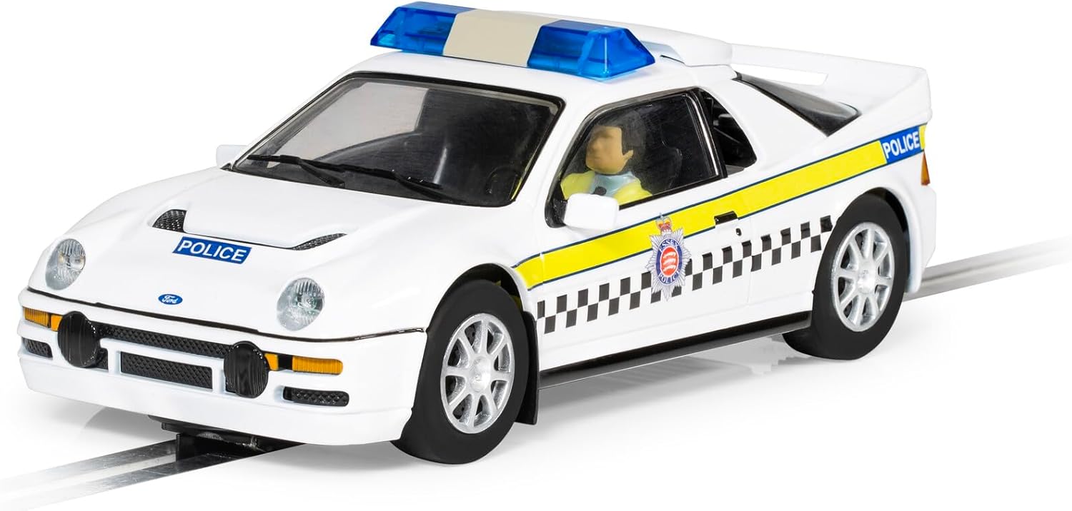 Scalextric C4341 Ford RS200 - Police Edition Cars - Street & Rally