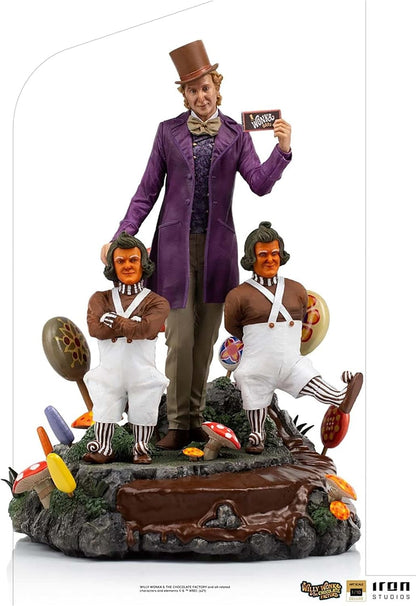 Iron Studios WONKA39721 Willy Wonka and the Chocolate Factory Figure, Multicolour