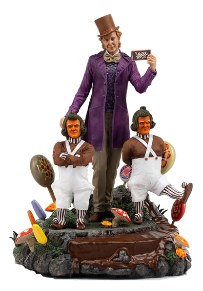 Iron Studios WONKA39721 Willy Wonka and the Chocolate Factory Figure, Multicolour
