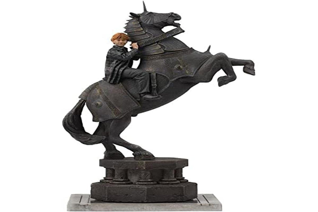 Iron Studios - 1:10 Ron Weasley at the Wizard Chess Deluxe Art Scale Statue - Harry Potter