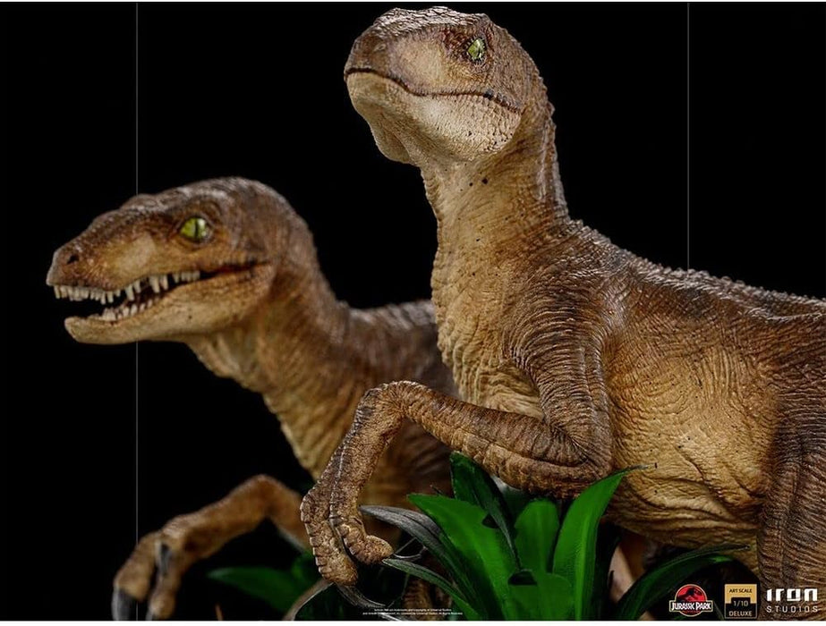 Iron Studios 1:10 Just The Two Raptors Deluxe Art - Jurassic Park