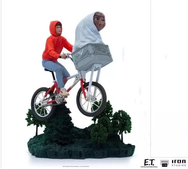 Iron Studios E.T. - E.T. & Elliot Art Scale Statue (1/10) (UNIVET47321-10