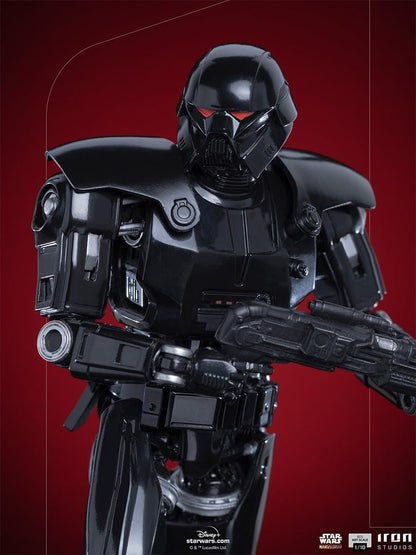 Iron Studios The Mandalorian - Dark Trooper BDS Art Scale Statue (1/10) (LUCSWR48621-10)