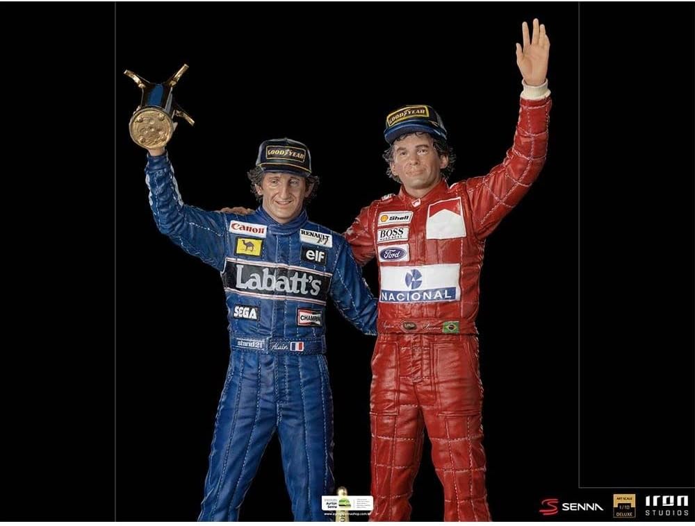 Iron Studios 1:10 Alain Prost & Ayrton Senna - The Last Podium - Deluxe Art Scale