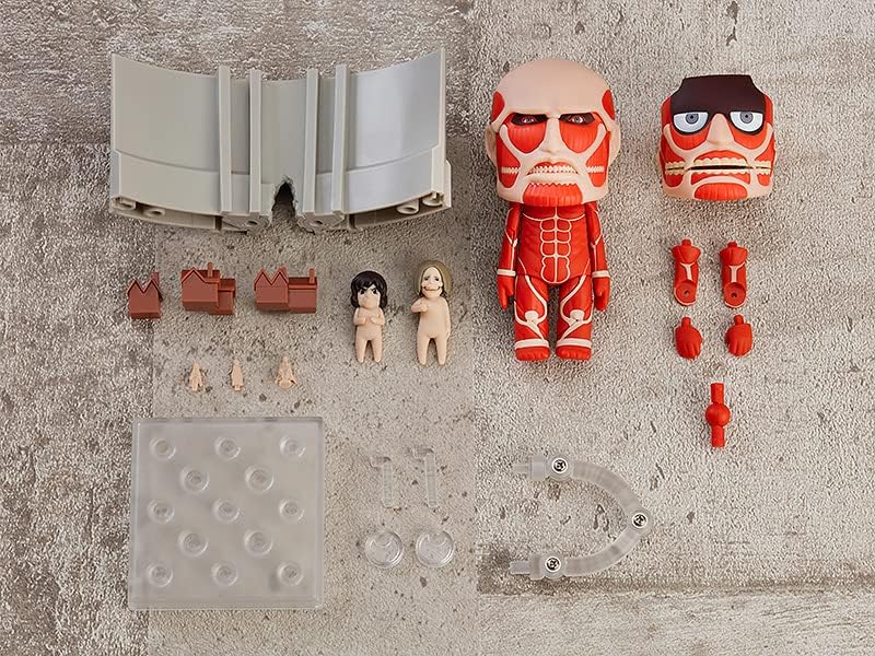 Good Smile Attack on Titan: Colossal Titan Nendoroid Action Figure Renewal Set