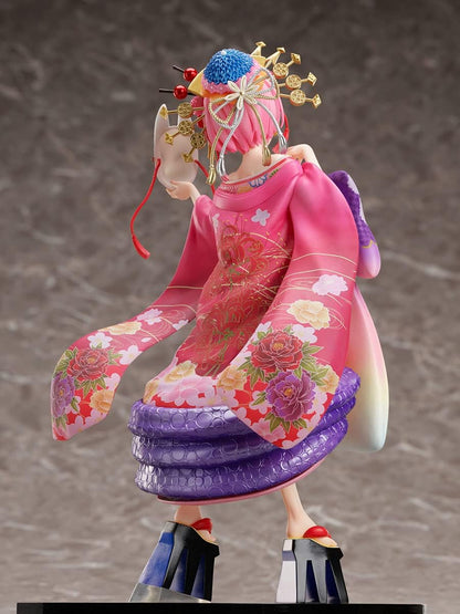 Furyu Re:Zero – Starting Life in Another World: Ram (Oiran Ver.) 1:7 Scale PVC Figure, Multicolor