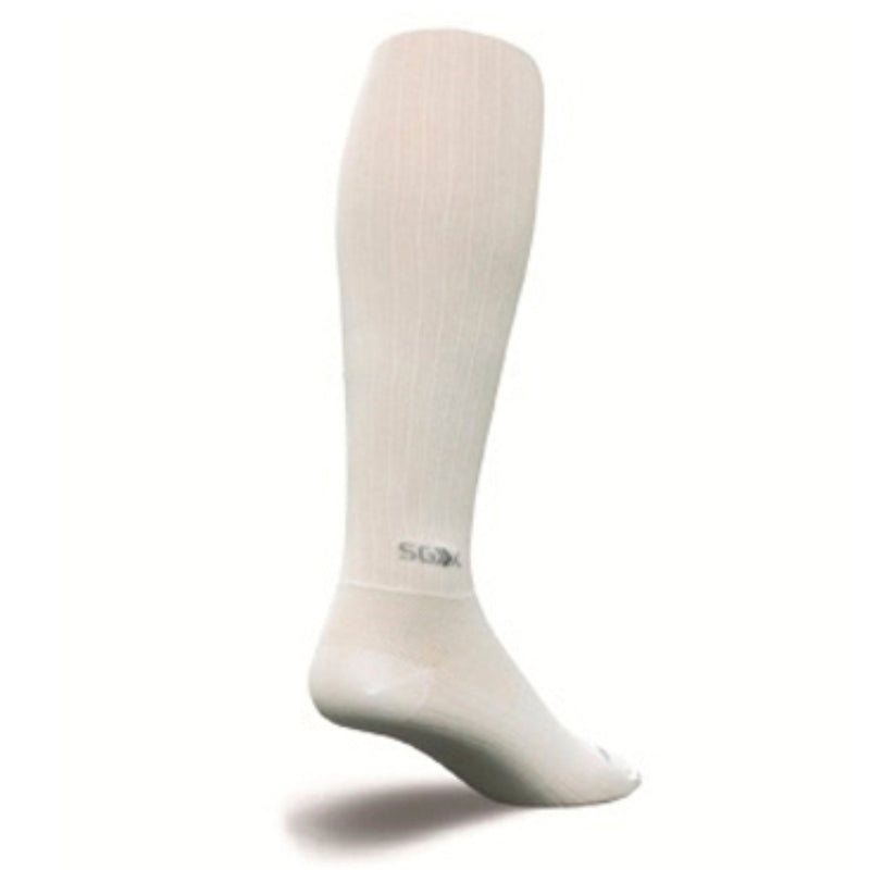 SockGuy Plain White Knee High SGX Socks S/M