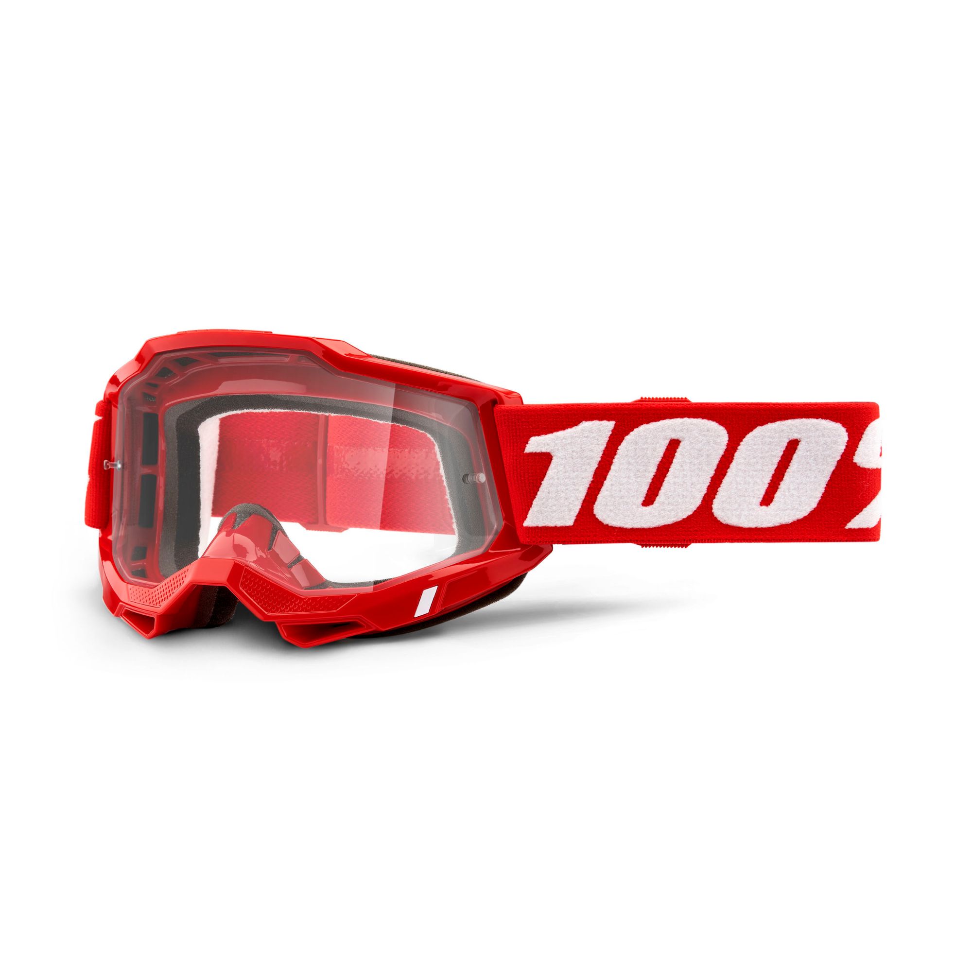 100% Accuri 2 Goggle Red / Clear Lens