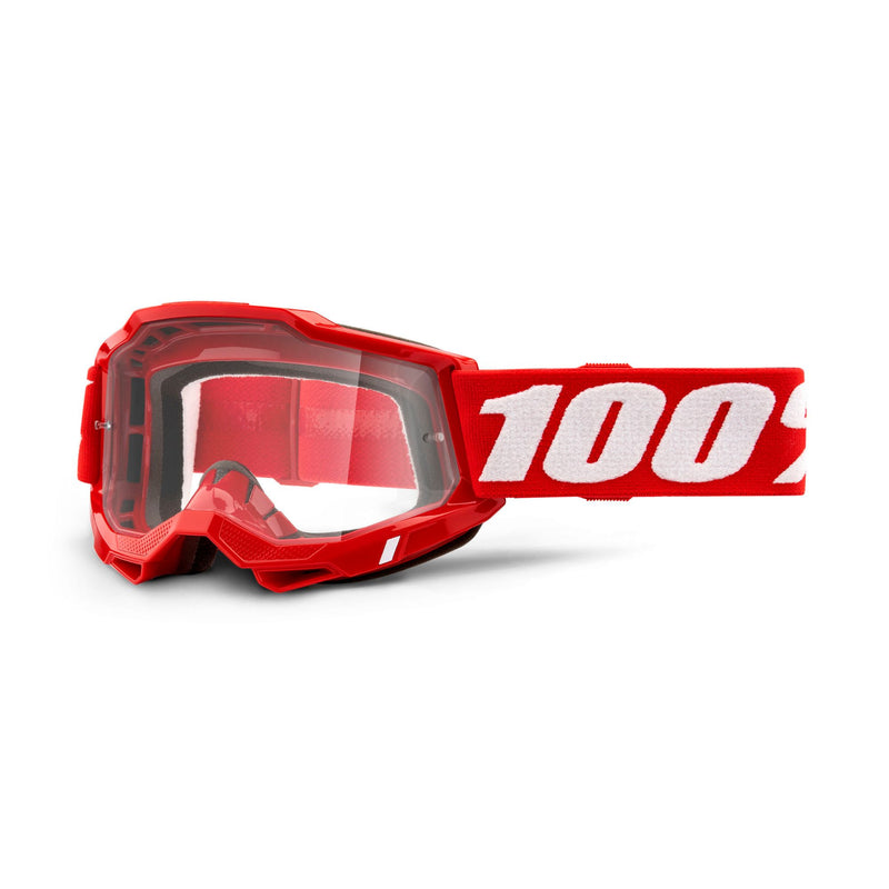 100% Accuri 2 Goggle Red / Clear Lens