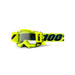 100% Accuri 2 Forecast Motocross & Mountain Biking Goggles (Fluo/Yellow - Clear Lens