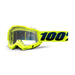 100% Accuri 2 OTG Motocross & Mountain Biking Goggles - Over the Glasses MX, MTB, Dirt Bike, Power Sport Protective Eyewear