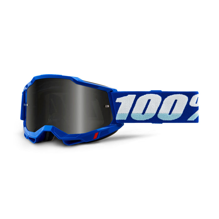 100% Accuri 2 Sand ATV & UTV Goggles - Desert Dirt Bike, Power Sport Protective Eyewear with Smoke Dark Lens