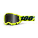 100% Accuri 2 Sand ATV & UTV Goggles - Desert Dirt Bike, Power Sport Protective Eyewear with Smoke Dark Lens