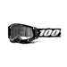 100% Racecraft 2 Goggle Black / Clear Lens