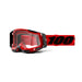 100% Racecraft 2 Premium Protective Sport Goggles with Nose Guard